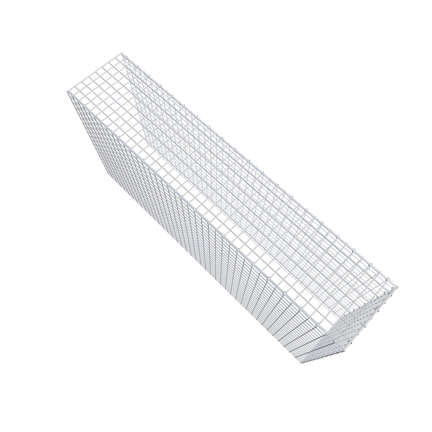 Anbaugabione Typ 4 200 cm x 100 cm x 40 cm (L x H x T), Maschenweite 5 cm x 5 cm, C-Ring