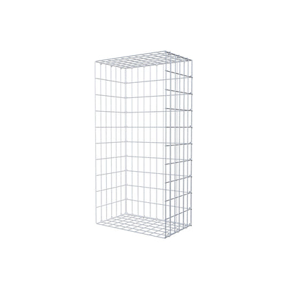 Fourche rapportée type 2 100 cm x 30 cm x 50 cm, mailles 5 cm x 10 cm, anneau en C