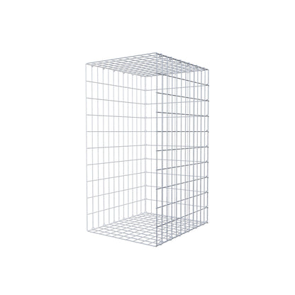 Pile aggiuntivo tipo 2 100 cm x 60 cm x 50 cm, maglia 5 cm x 10 cm, anello a C