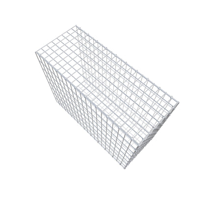 Anbaugabione Typ 2 100 cm x 80 cm x 40 cm, Maschenweite 5 cm x 10 cm, C-Ring