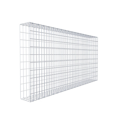 Mounted gabion type 2 200 cm x 100 cm x 20 cm, mesh size 5 cm x 10 cm, C-ring