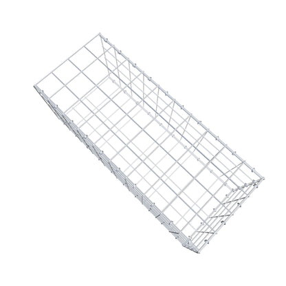 Mounted gabion type 2 100 cm x 40 cm x 40 cm (L x H x D), mesh size 10 cm x 10 cm, C-ring