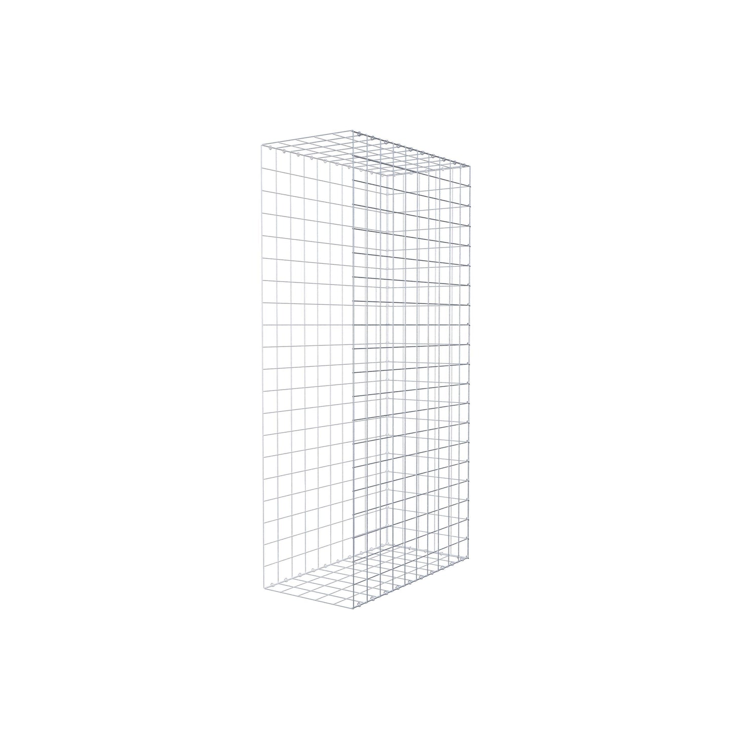 Mounted gabion type 2 200 cm x 100 cm x 50 cm (L x H x D), mesh size 10 cm x 10 cm, C-ring