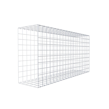 Mounted gabion type 2 200 cm x 100 cm x 50 cm (L x H x D), mesh size 10 cm x 10 cm, C-ring
