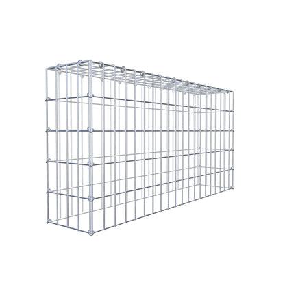 Gavión complementario de tipo 3 100 cm x 50 cm x 20 cm (largo x alto x fondo), malla 5 cm x 10 cm, anillo en C