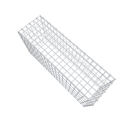 Anbaugabione Typ 3 100 cm x 50 cm x 30 cm (L x H x T), Maschenweite 5 cm x 10 cm, C-Ring