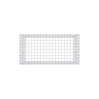 Gavión complementario de tipo 3 100 cm x 70 cm x 50 cm (L x A x P), malla 5 cm x 10 cm, anillo en C