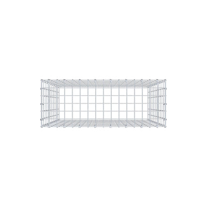 Gavión complementario de tipo 3 100 cm x 80 cm x 30 cm (L x A x P), malla 5 cm x 10 cm, anillo en C