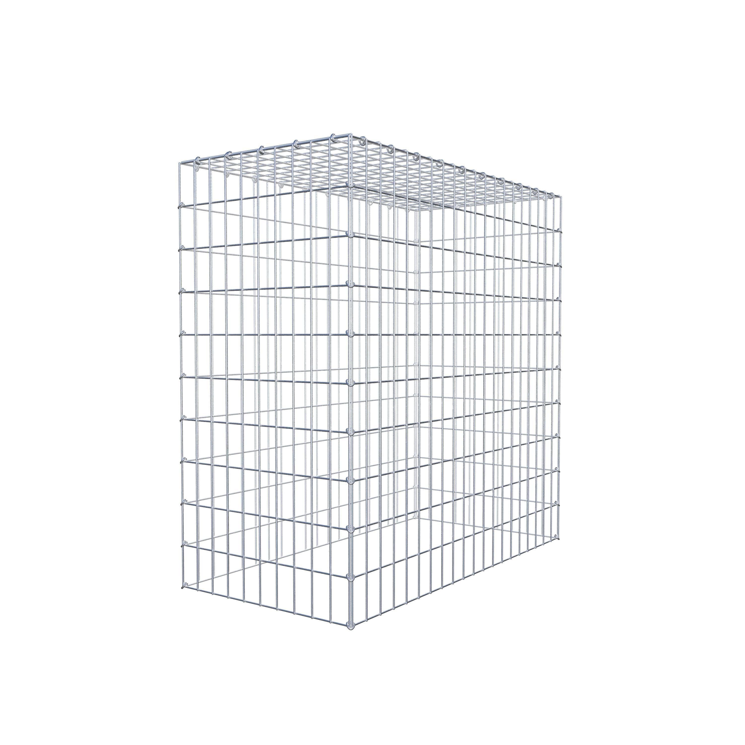 Gabião Tipo 3 100 cm x 100 cm x 50 cm (C x A x P), malhagem 5 cm x 10 cm, anel C