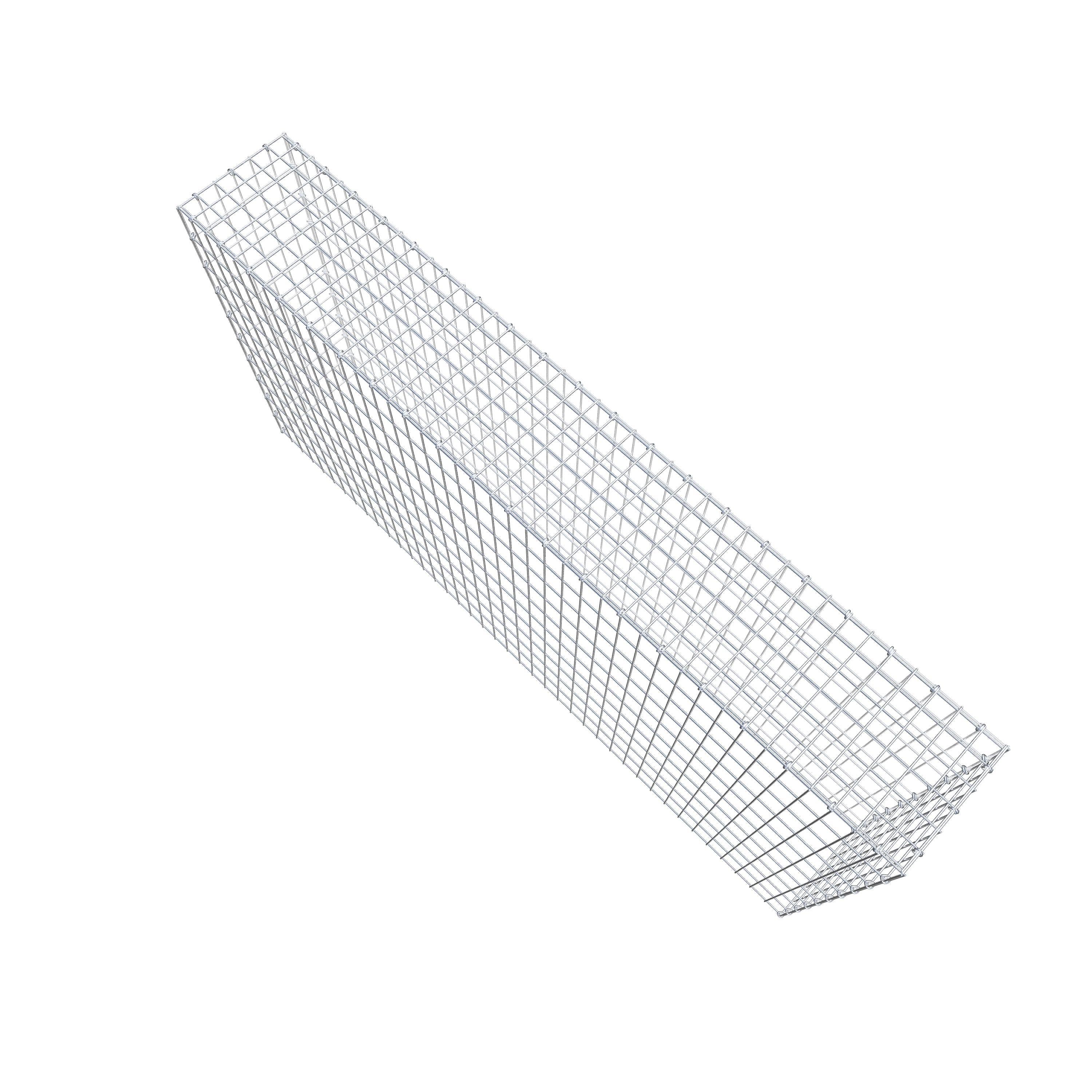 Pile aggiuntivo tipo 3 200 cm x 100 cm x 30 cm (L x H x P), maglia 5 cm x 10 cm, anello a C