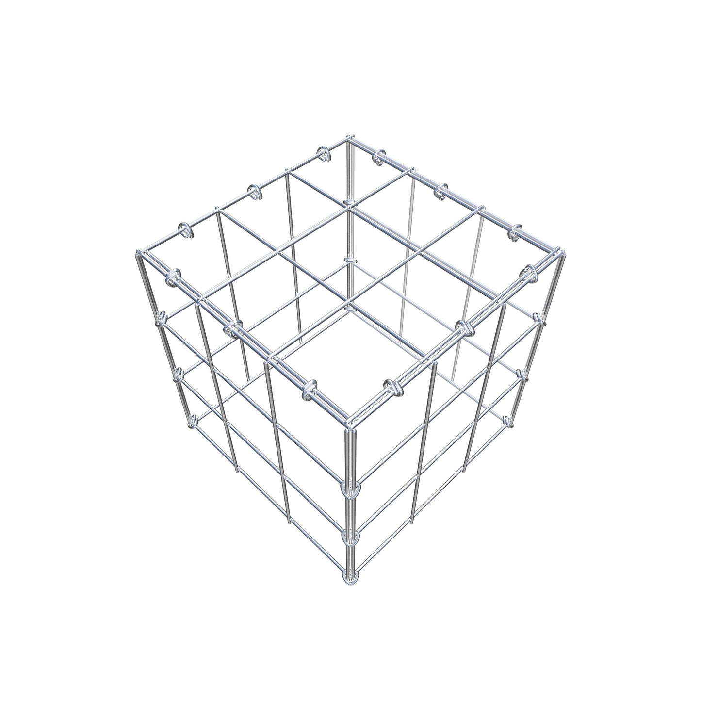 Extra gabion typ 3 30 cm x 30 cm x 30 cm (L x H x D), maskstorlek 10 cm x 10 cm, C-ring