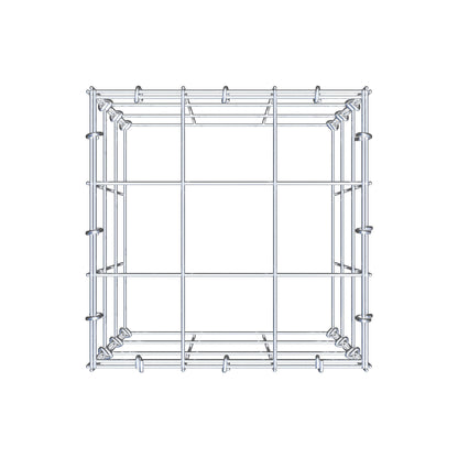 Extra gabion typ 3 30 cm x 30 cm x 30 cm (L x H x D), maskstorlek 10 cm x 10 cm, C-ring