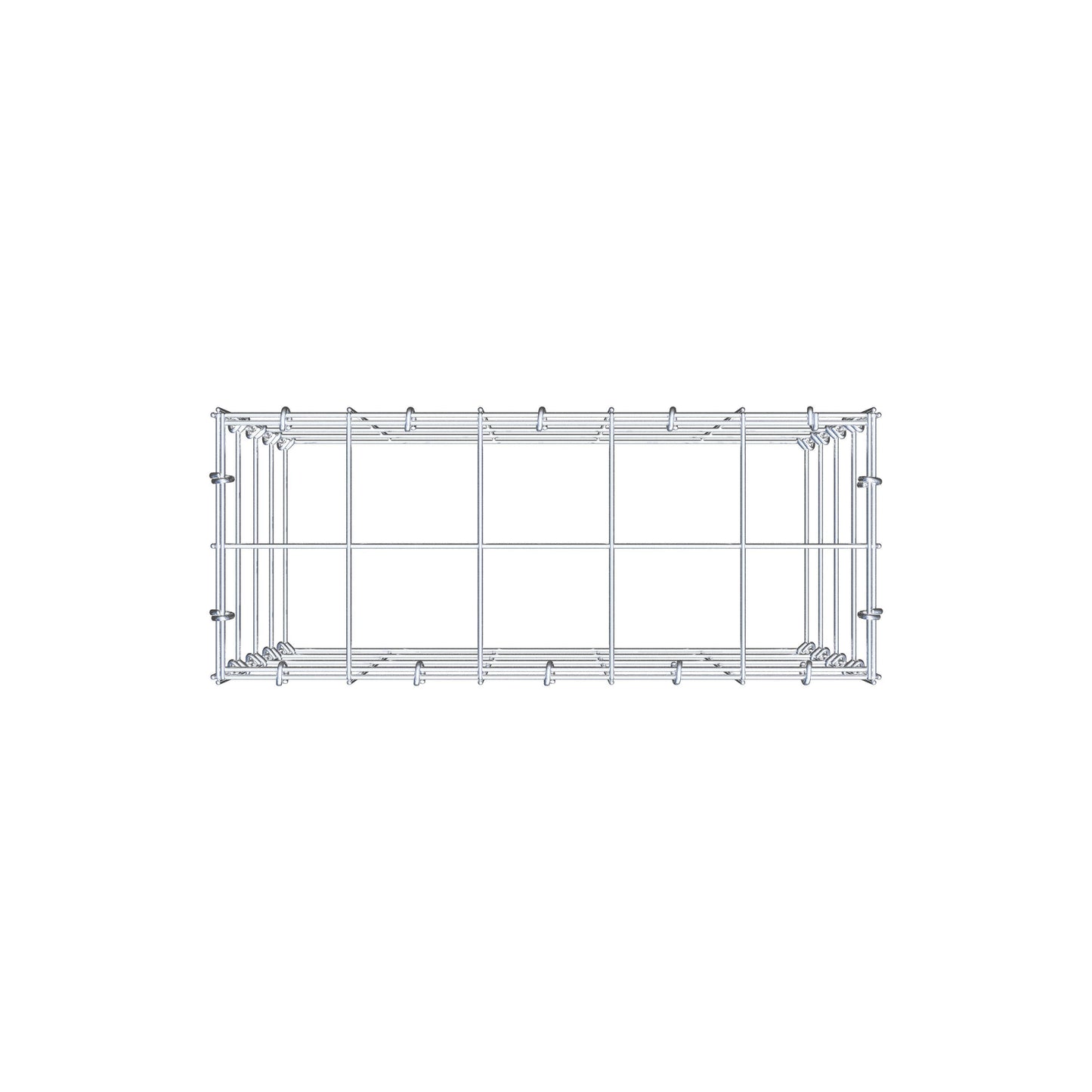 Pile aggiuntivo tipo 3 50 cm x 40 cm x 20 cm (L x H x P), maglia 10 cm x 10 cm, anello a C