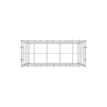 Tilläggspåle typ 3 50 cm x 50 cm x 20 cm (L x H x D), maskstorlek 10 cm x 10 cm, C-ring