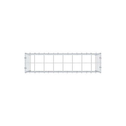Add-on pool type 3 80 cm x 40 cm x 20 cm (L x H x D), maaswijdte 10 cm x 10 cm, C-ring