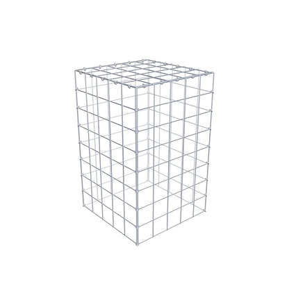 Toegevoegde pool type 3 80 cm x 50 cm x 50 cm (L x H x D), maaswijdte 10 cm x 10 cm, C-ring