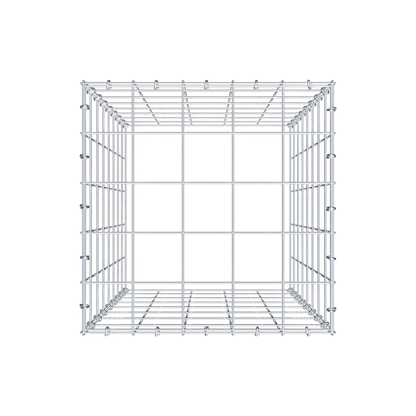 Toegevoegde pool type 3 80 cm x 50 cm x 50 cm (L x H x D), maaswijdte 10 cm x 10 cm, C-ring