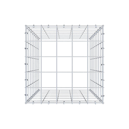 Toegevoegde pool type 3 80 cm x 50 cm x 50 cm (L x H x D), maaswijdte 10 cm x 10 cm, C-ring
