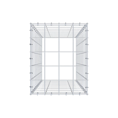 Pila adicional tipo 3 100 cm x 40 cm x 50 cm (L x A x P), malla 10 cm x 10 cm, anillo en C