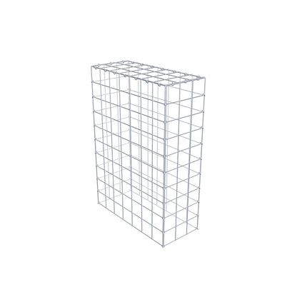Monteret gabion type 3 100 cm x 70 cm x 30 cm (L x H x D), maskestørrelse 10 cm x 10 cm, C-ring