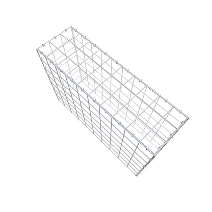 Monteret gabion type 3 100 cm x 70 cm x 30 cm (L x H x D), maskestørrelse 10 cm x 10 cm, C-ring