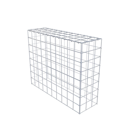 Fourche rapportée type 3 100 cm x 80 cm x 30 cm (L x H x P), mailles 10 cm x 10 cm, anneau C