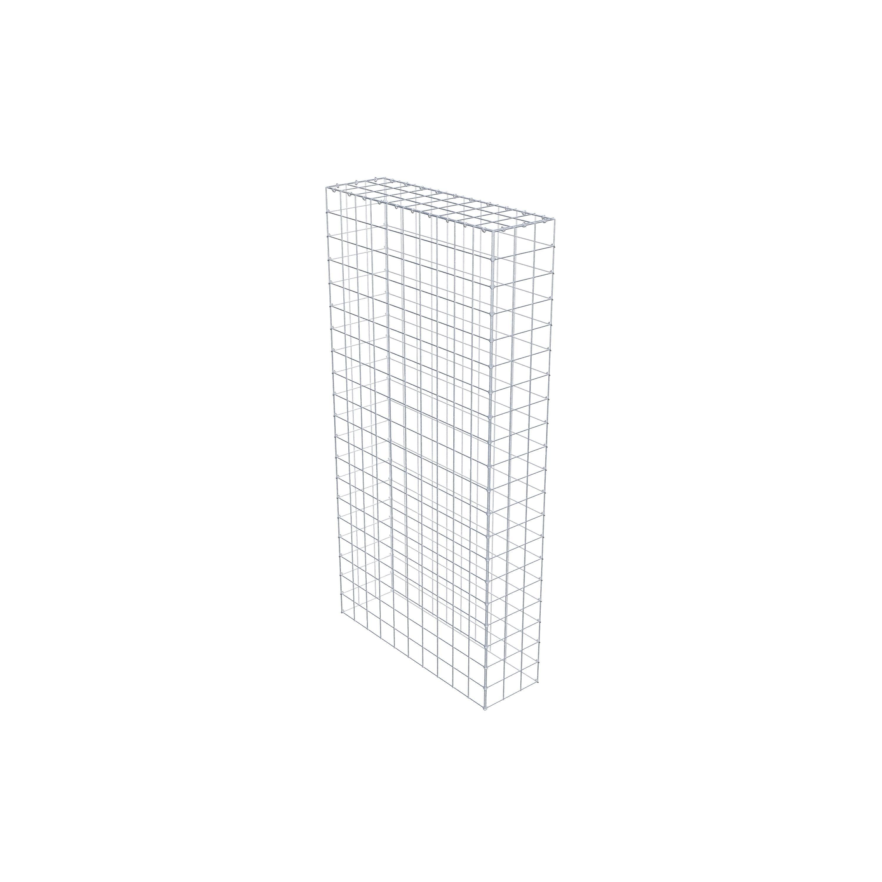 Mounted gabion type 3 200 cm x 100 cm x 30 cm (L x H x D), mesh size 10 cm x 10 cm, C-ring