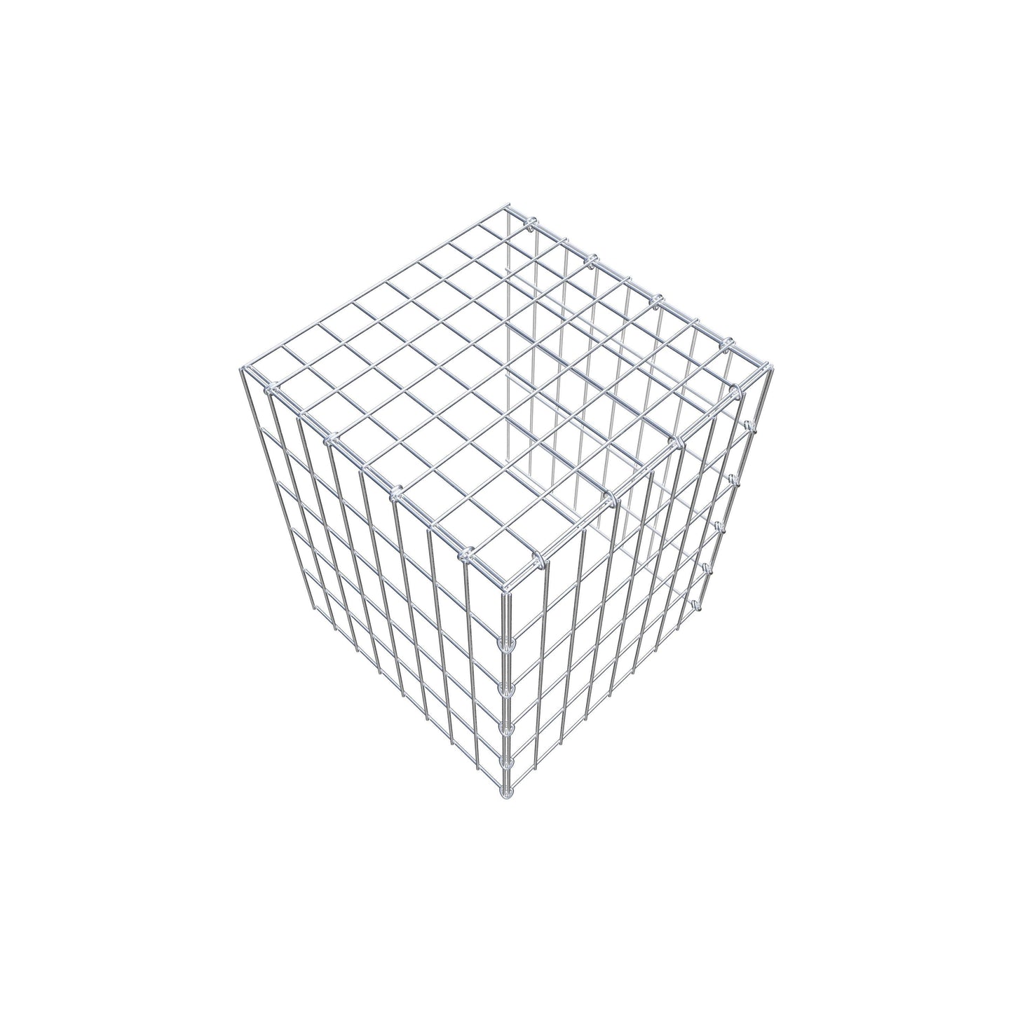 Toegevoegde pool type 4 50 cm x 40 cm x 40 cm (L x H x D), maaswijdte 5 cm x 10 cm, C-ring