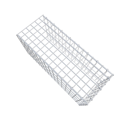 Anbaugabione Typ 4 80 cm x 40 cm x 30 cm (L x H x T), Maschenweite 5 cm x 10 cm, C-Ring
