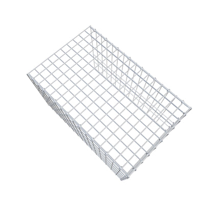 Mounted gabion type 4 80 cm x 50 cm x 50 cm (L x H x D), mesh size 5 cm x 10 cm, C-ring