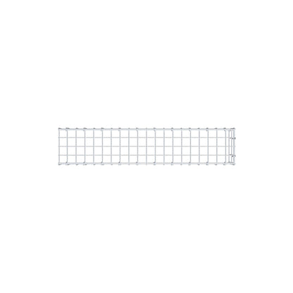 Gabião tipo 4 100 cm x 20 cm x 20 cm (C x A x P), malhagem 5 cm x 10 cm, anel C