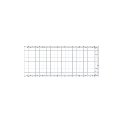 Mounted gabion type 4 100 cm x 30 cm x 40 cm (L x H x D), mesh size 5 cm x 10 cm, C-ring