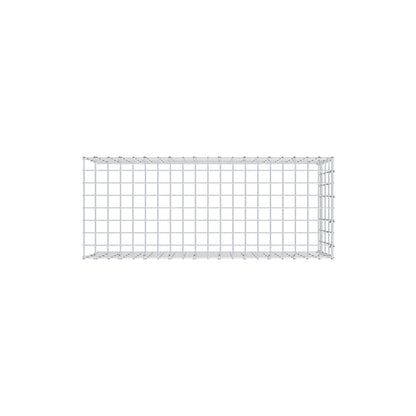 Mounted gabion type 4 100 cm x 40 cm x 40 cm (L x H x D), mesh size 5 cm x 10 cm, C-ring