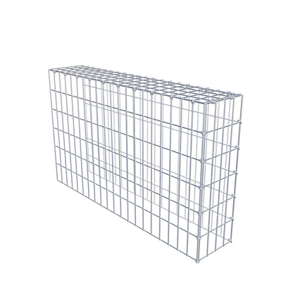 Anbaugabione Typ 4 100 cm x 60 cm x 20 cm (L x H x T), Maschenweite 5 cm x 10 cm, C-Ring