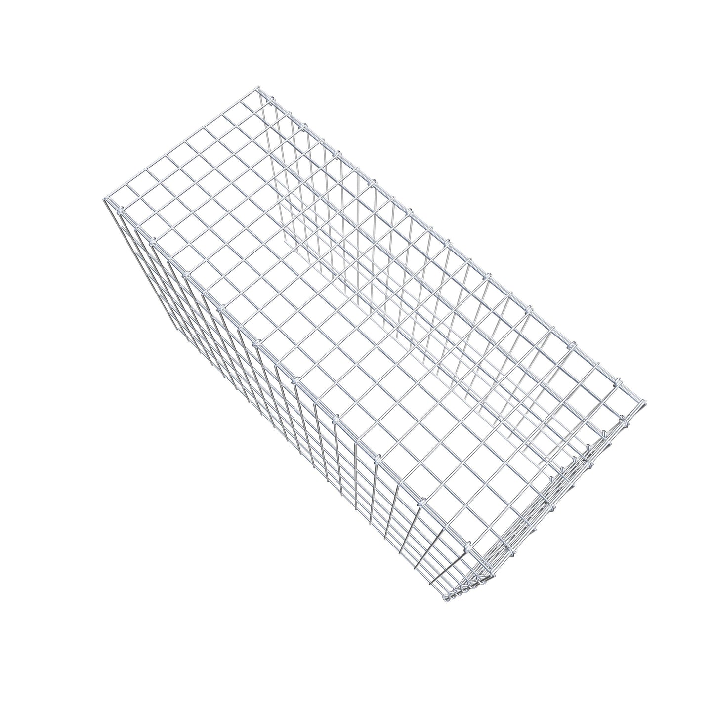 Anbaugabione Typ 4 100 cm x 60 cm x 40 cm (L x H x T), Maschenweite 5 cm x 10 cm, C-Ring