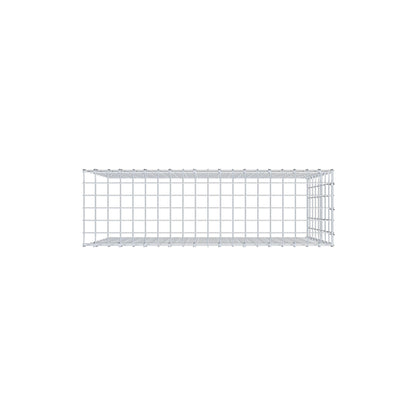 Extra gabion typ 4 100 cm x 80 cm x 30 cm (L x H x D), maskstorlek 5 cm x 10 cm, C-ring