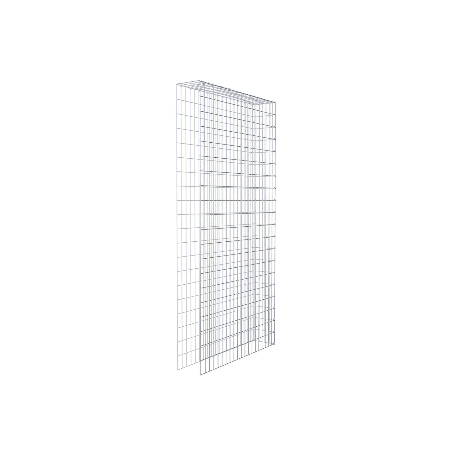 Fourche rapportée type 4 200 cm x 100 cm x 20 cm (L x H x P), mailles 5 cm x 10 cm, anneau en C