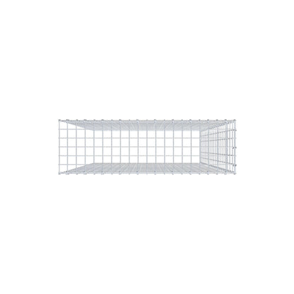 Mounted gabion type 4 200 cm x 100 cm x 30 cm (L x H x D), mesh size 5 cm x 10 cm, C-ring