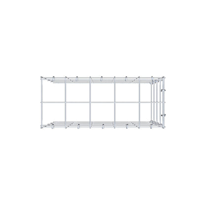 Toegevoegde pool type 4 50 cm x 40 cm x 20 cm (L x H x D), maaswijdte 10 cm x 10 cm, C-ring