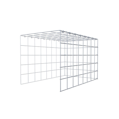 Tilläggspåle typ 4 80 cm x 50 cm x 50 cm (L x H x D), maskstorlek 10 cm x 10 cm, C-ring