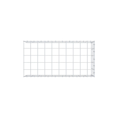 Anbaugabione Typ 4 100 cm x 30 cm x 50 cm (L x H x T), Maschenweite 10 cm x 10 cm, C-Ring