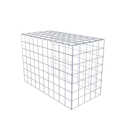 Tilläggspåle typ 4 100 cm x 70 cm x 50 cm (L x H x D), maskstorlek 10 cm x 10 cm, C-ring