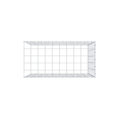 Gavión complementario de tipo 4 100 cm x 80 cm x 50 cm (L x A x P), malla 10 cm x 10 cm, anillo en C