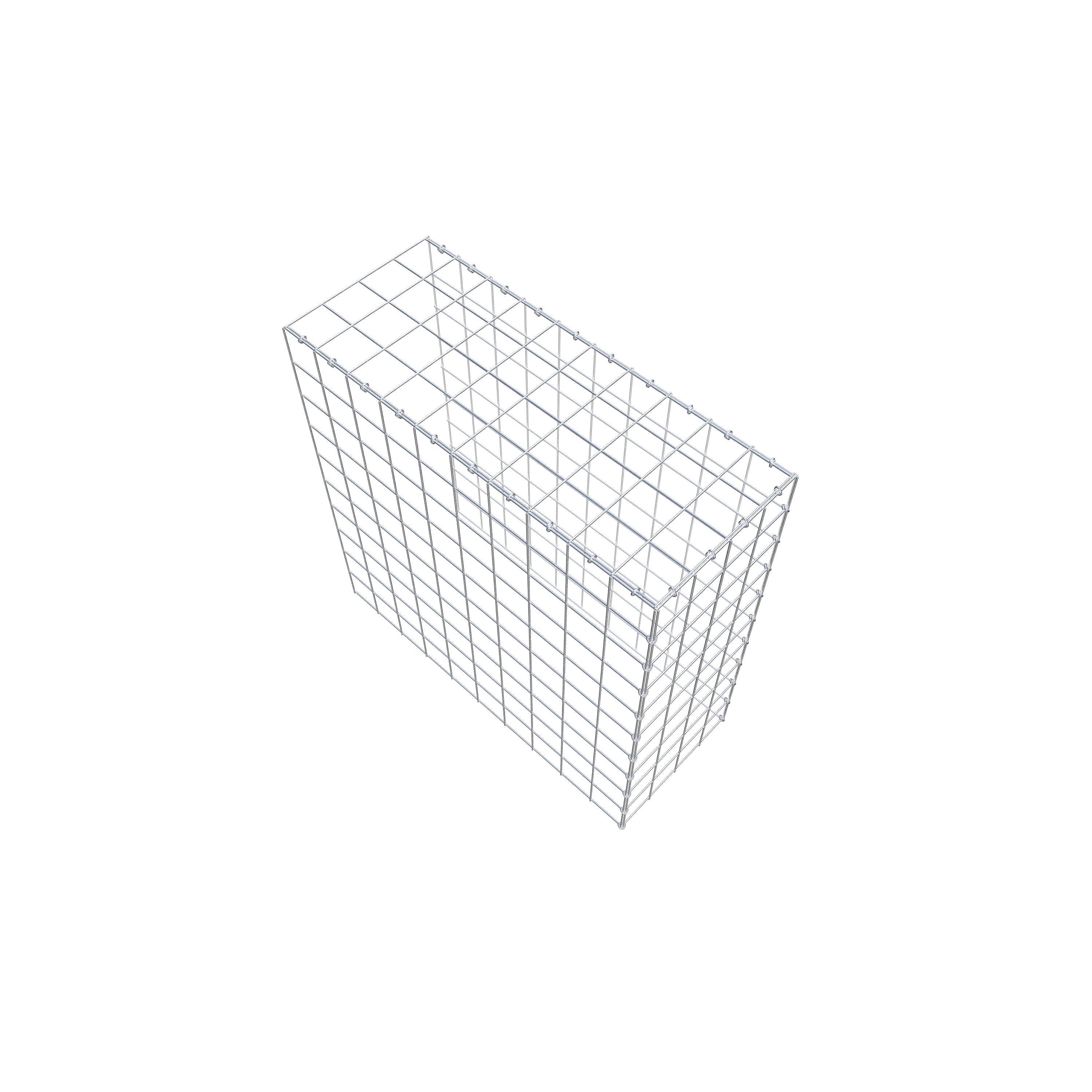 Add-on schanskorf type 4 100 cm x 100 cm x 40 cm (L x H x D), maaswijdte 10 cm x 10 cm, C-ring