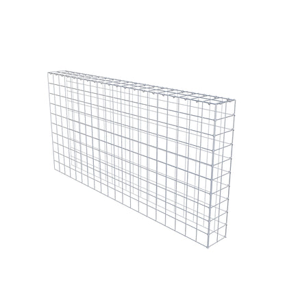 Mounted gabion type 4 200 cm x 100 cm x 20 cm (L x H x D), mesh size 10 cm x 10 cm, C-ring