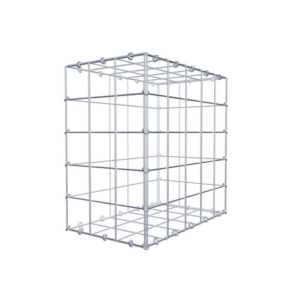 Gabion 50 cm x 50 cm x 30 cm (L x H x D), maskstorlek 10 cm x 10 cm, C-ring