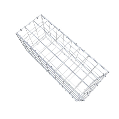 Gabion 80 cm x 40 cm x 30 cm (L x H x P), mailles 10 cm x 10 cm, anneau en C