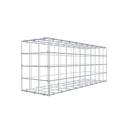 Gabião 100 cm x 40 cm x 30 cm (C x A x P), malhagem 10 cm x 10 cm, anel C