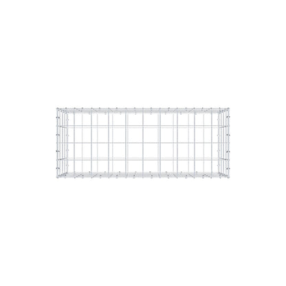 Gabion 100 cm x 40 cm x 40 cm (L x H x P), mailles 10 cm x 10 cm, anneau en C
