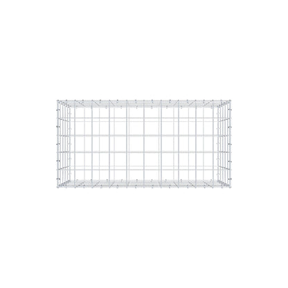 Gabion 100 cm x 50 cm x 50 cm (L x H x D), maskestørrelse 10 cm x 10 cm, C-ring